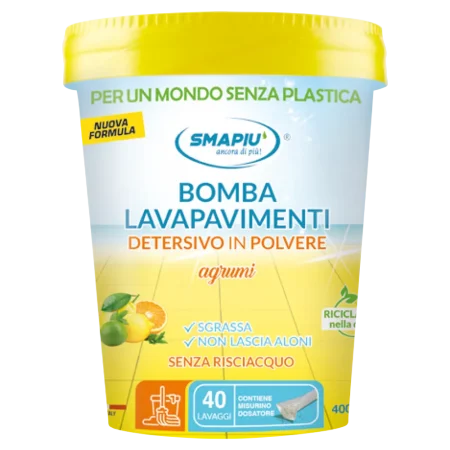 Immagine Smapiù Bomba Lavapavimenti Agrumi Barattolo 400g