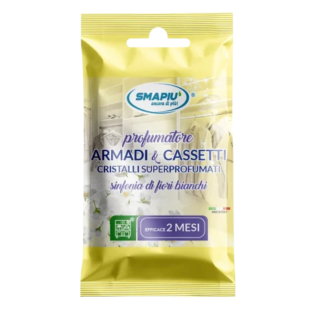 Immagine Smapiù Armadi e Cassetti Sinfonia di Fiori Bianchi 20g